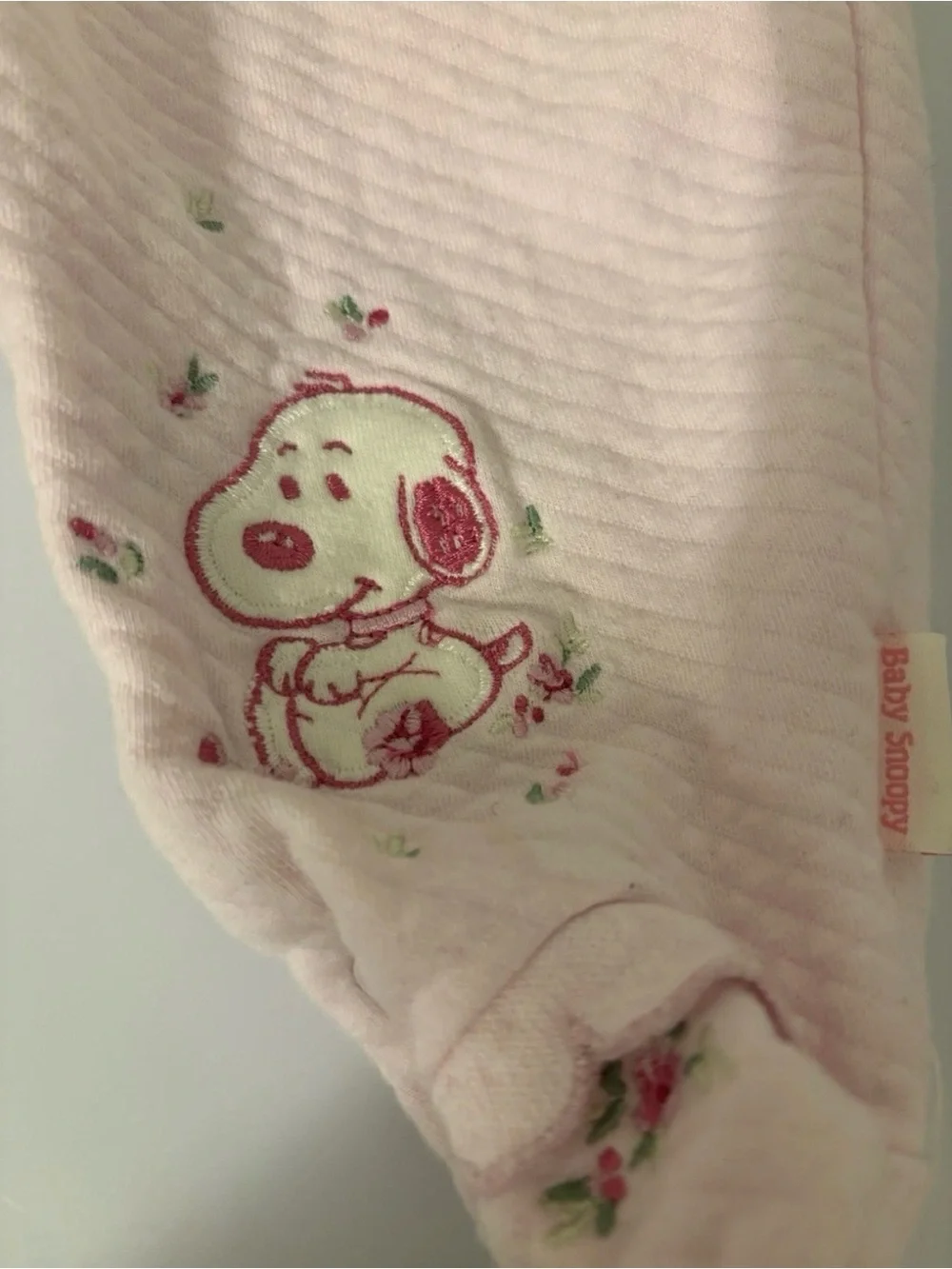 Baby Snoopy 2-piece sleeper